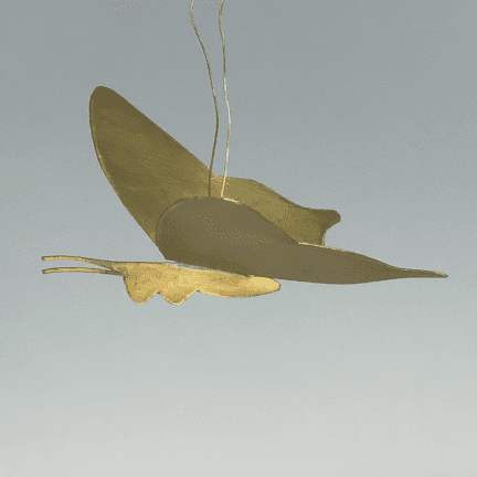 Butterfly Copper Ornament