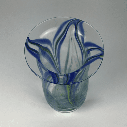 Alternative view of "Iris" Glass Vase