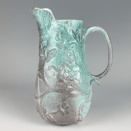 Alternative view of Hand Carved Pitcher