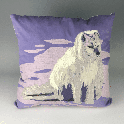 Arctic Fox Pillow