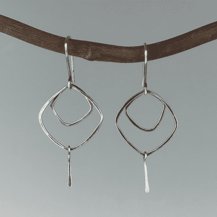 Falling Ice Earrings