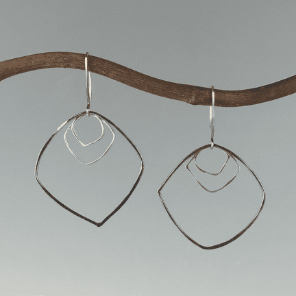 Silver and Gold Earrings