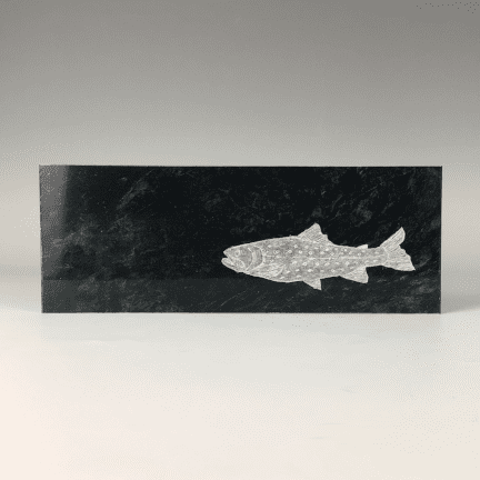 Etched Marble Trout