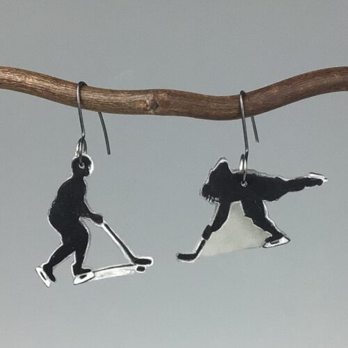 Hockey Earrings