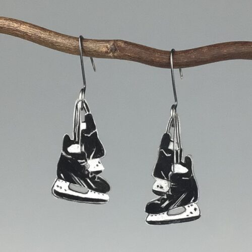 Hockey Skate Earrings