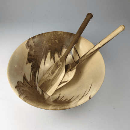 Alternative view of Salad Bowl with Utensils