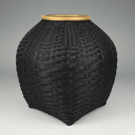 Alternative view of Black Ash Basket