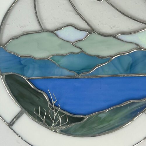 Alternative view of Winter Mountain Scene