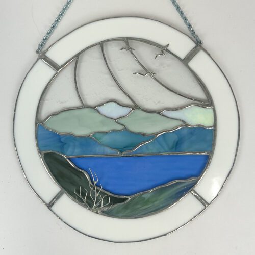 Winter Mountain Scene