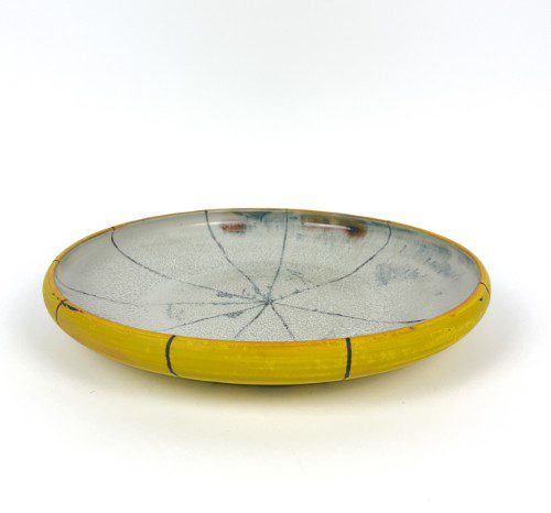 Yellow Bowl with Lines