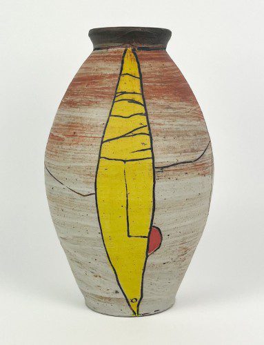 Vase with Drawings