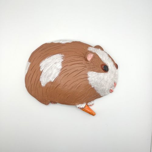 Terracotta Guinea Pig Wall Hanging