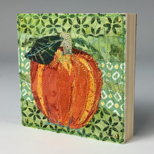 Alternative view of Fabric Collage - Pumpkin