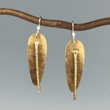 Multi-Brass & Copper Earrings