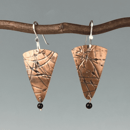 Multi-Brass & Copper Earrings