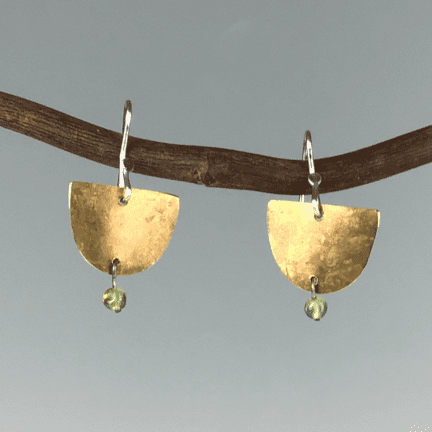 Multi-Brass & Copper Earrings