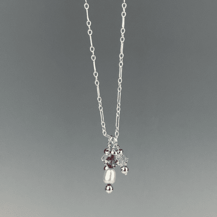 Alternative view of Simple Pearl Necklace