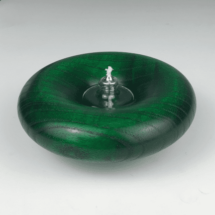 Oil Lamp - Dyed Catalpa