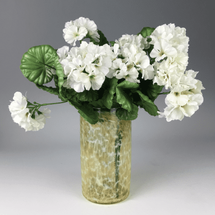 Alternative view of Large Amber Vase