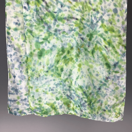 Alternative view of Hand-Painted Silk Scarf