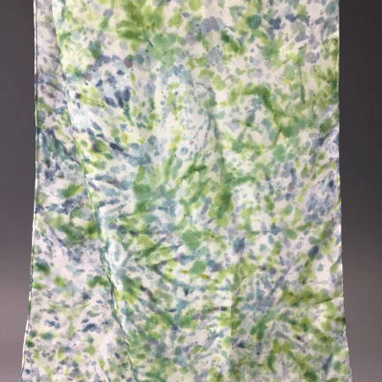 Hand-Painted Silk Scarf