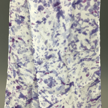 Hand-Painted Silk Scarf