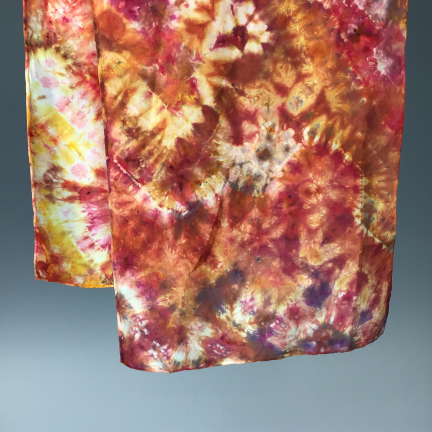 Alternative view of Hand-Painted Silk Scarf