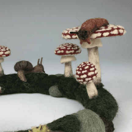 Alternative view of Felted Fairy Ring