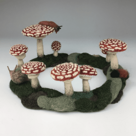 Felted Fairy Ring