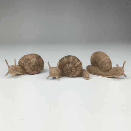 Felted Little Garden Snail
