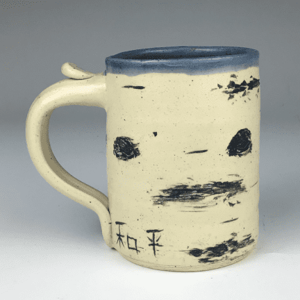 "Peace" Birch Mug
