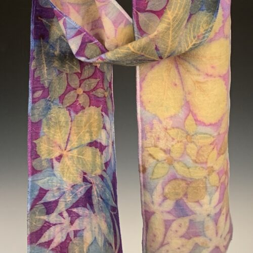 Alternative view of Botanical Print Scarf - Wool