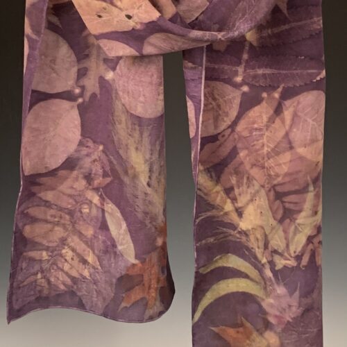 Alternative view of Botanical Print Scarf - Silk