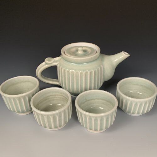 Alternative view of Celadon Tea Set