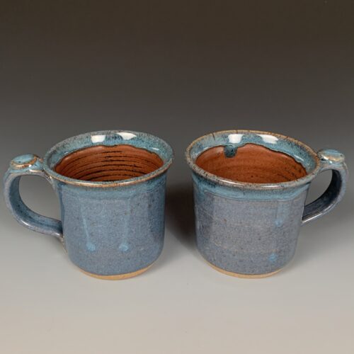 Alternative view of Short Blue Mug