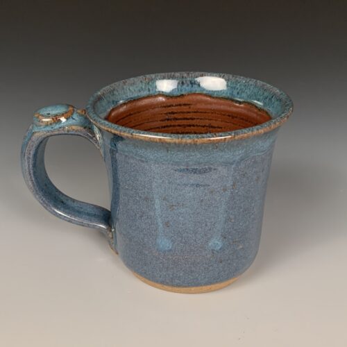 Short Blue Mug