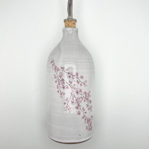Cherry Blossom Oil Bottle
