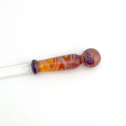Alternative view of Glass Magic Wand Amber