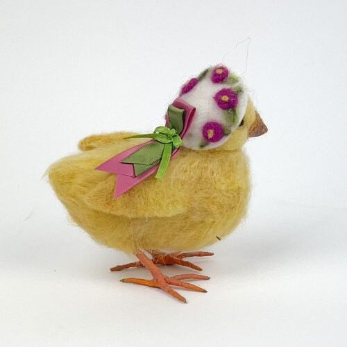 Alternative view of Needle Felted Chick