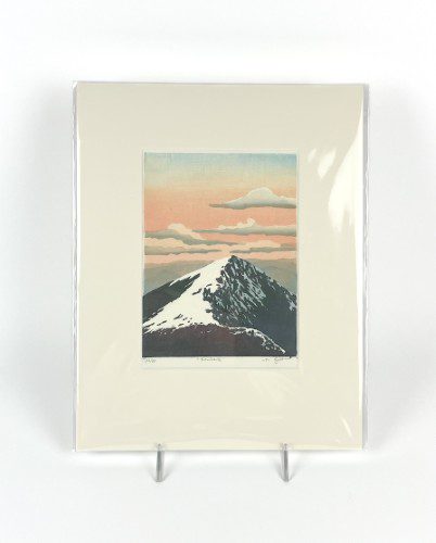 "Bondcliff" Woodblock Print