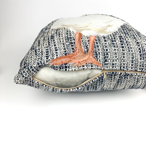 Alternative view of Repurposed Textured Goose Pillow