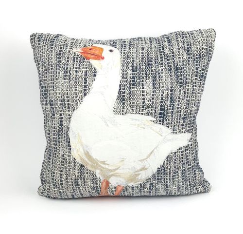 Repurposed Textured Goose Pillow