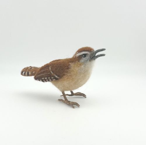 Needle Felted Wren