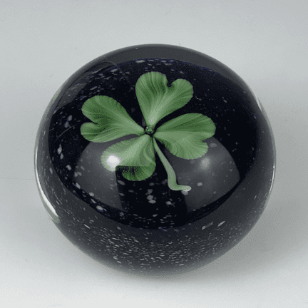 Alternative view of "Good Luck" Paperweight