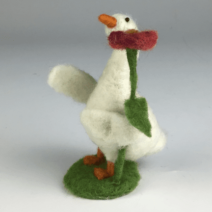 Alternative view of Felted Duck