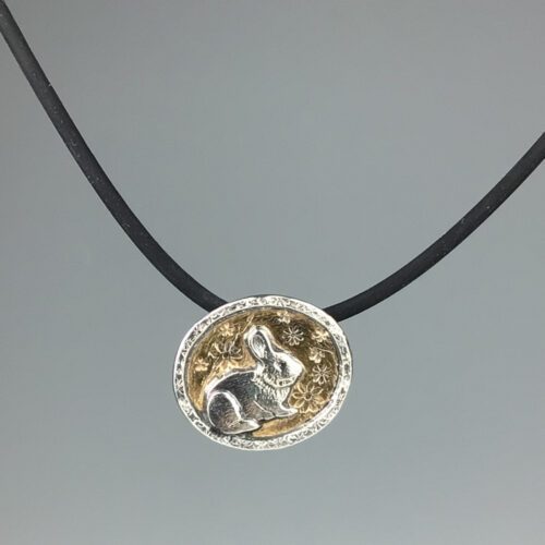 Alternative view of Bunny Pendant