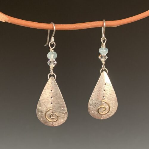 Long Teardrop Earrings