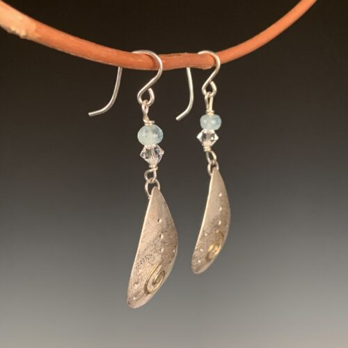 Alternative view of Long Teardrop Earrings