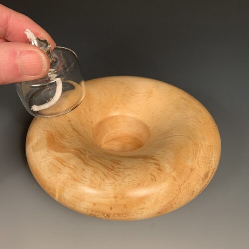 Alternative view of Dancing Oil Lamp - Spruce