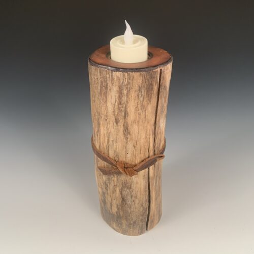 Large Wildwood Candle Pillar